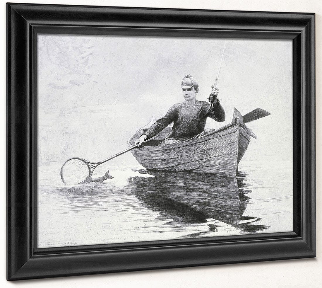Fly Fishing, Saranac Lake By Winslow Homer Phoenix 4x3