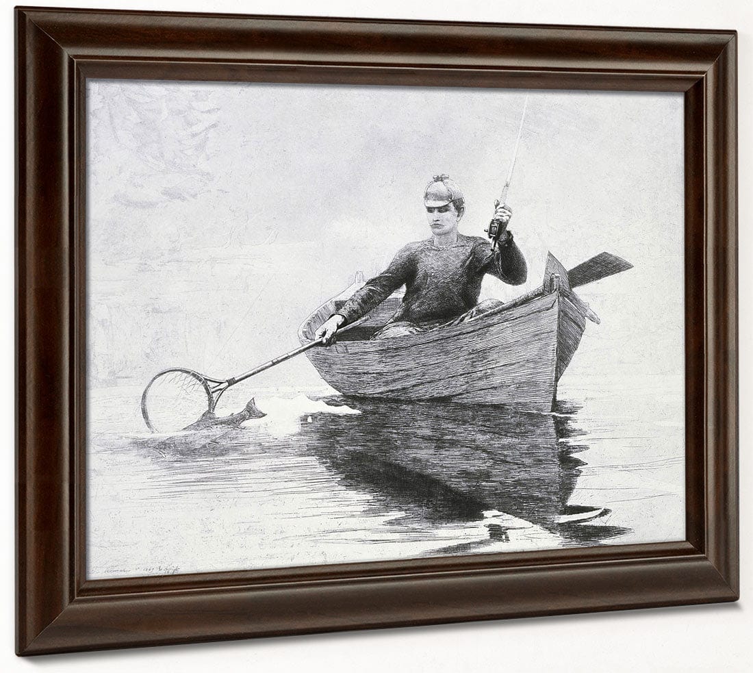 Fly Fishing, Saranac Lake By Winslow Homer Phoenix 4x3