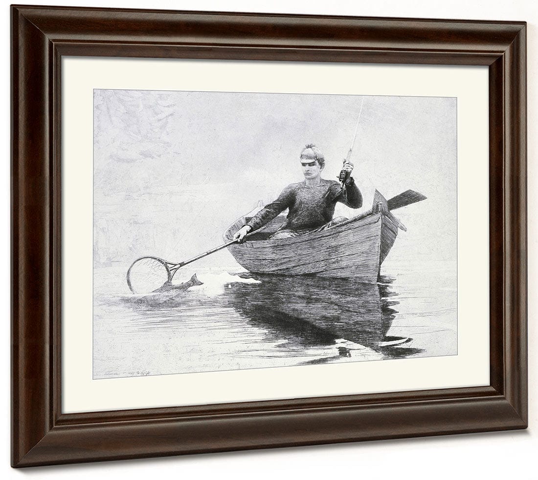 Fly Fishing, Saranac Lake By Winslow Homer Phoenix 4x3