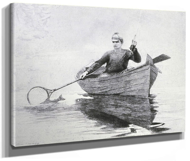 Fly Fishing, Saranac Lake By Winslow Homer Phoenix 4x3