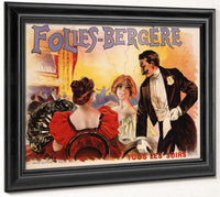 Folies Bergere By Poster By Pal Phoenix 4x3