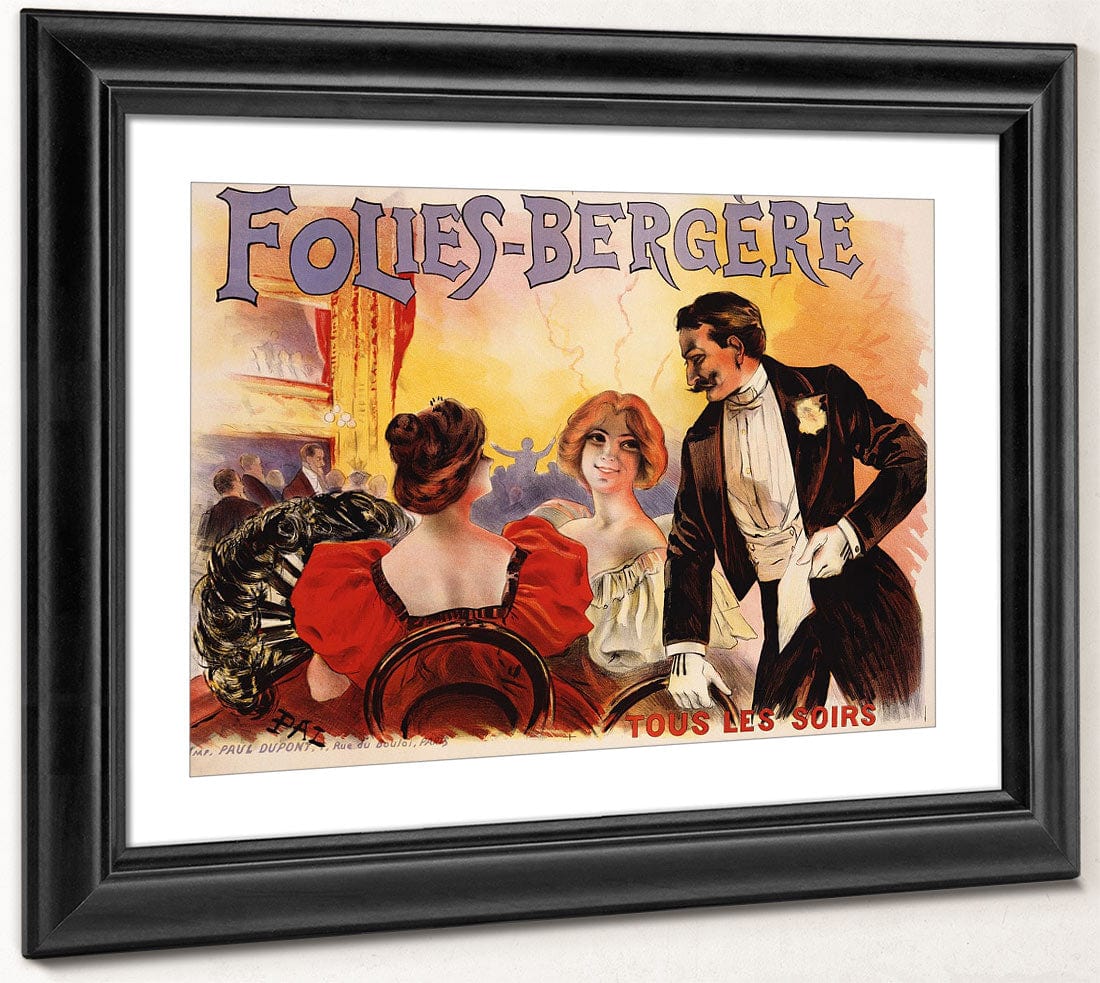 Folies Bergere By Poster By Pal Phoenix 4x3