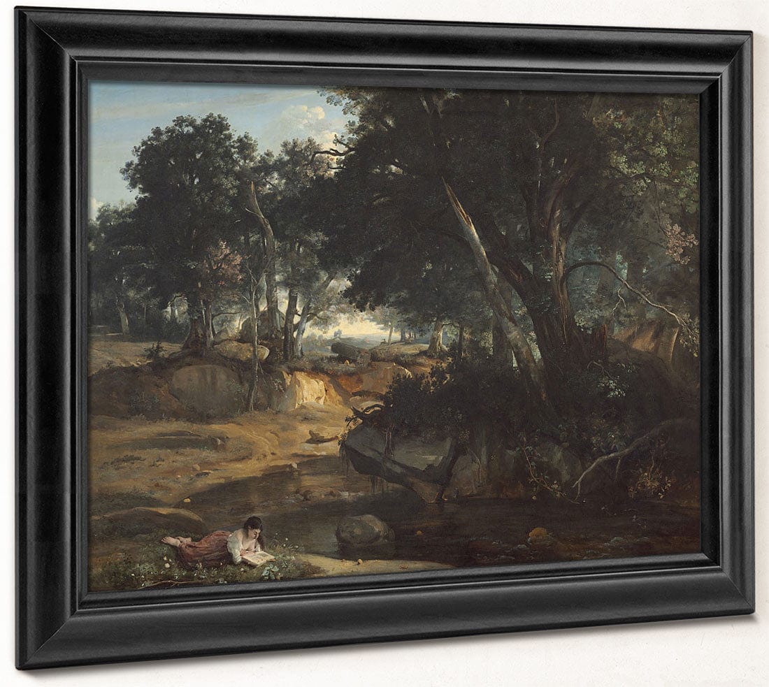 Forest Of Fontainebleau By Jean Baptiste Camille Corot Phoenix 4x3