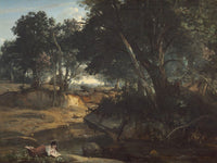 Forest Of Fontainebleau By Jean Baptiste Camille Corot Phoenix 4x3