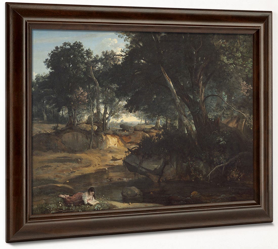 Forest Of Fontainebleau By Jean Baptiste Camille Corot Phoenix 4x3