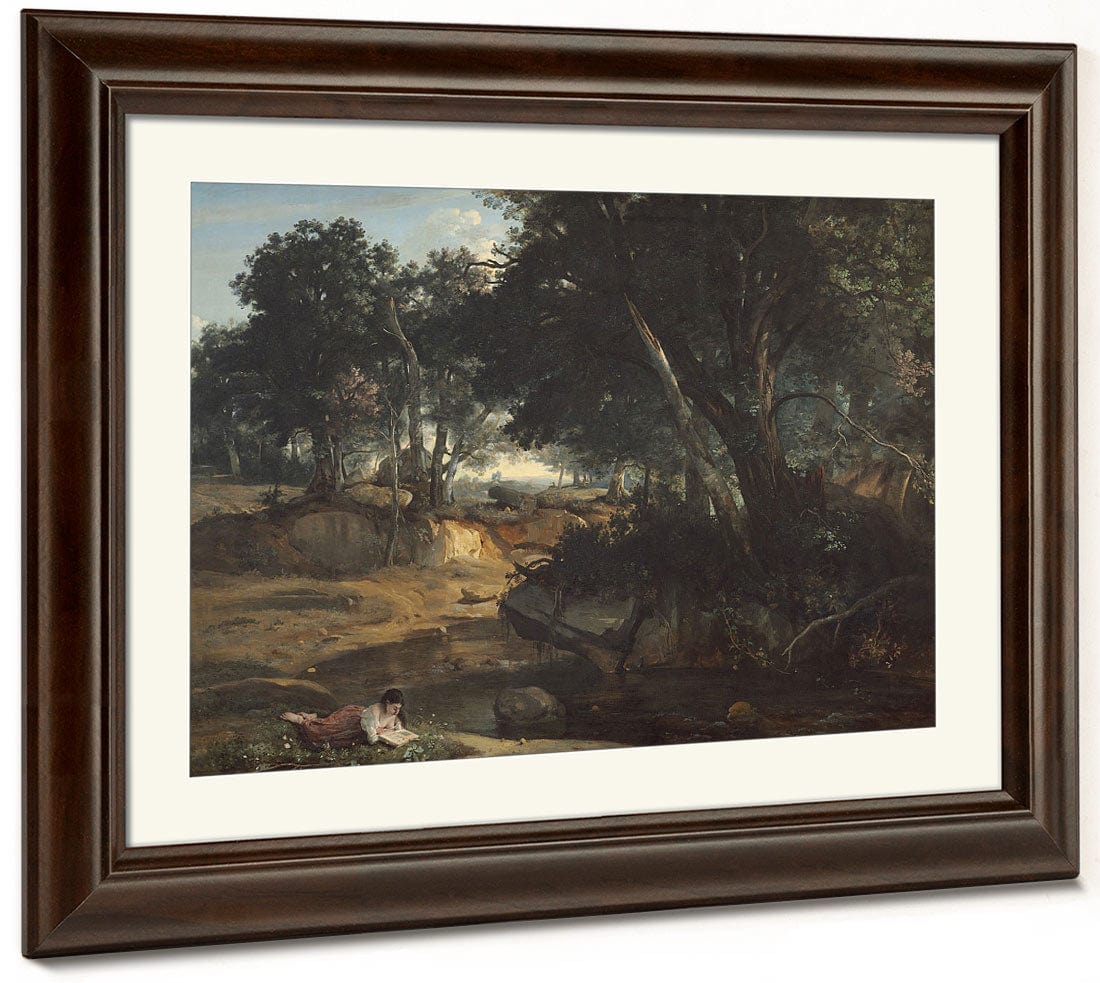 Forest Of Fontainebleau By Jean Baptiste Camille Corot Phoenix 4x3