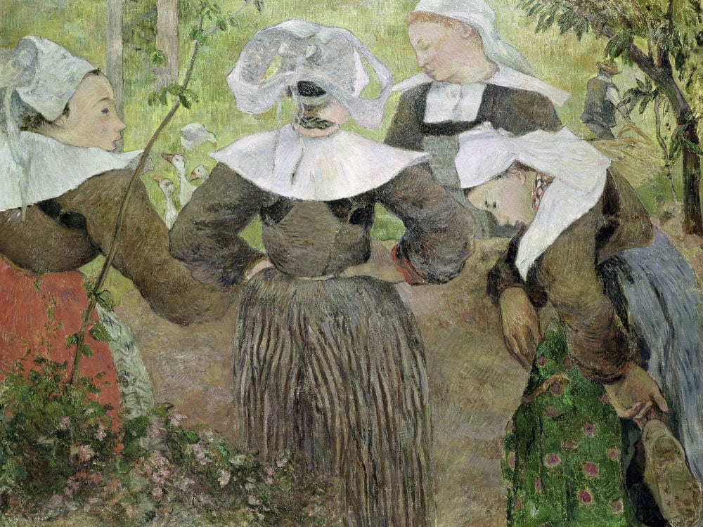 Four Breton Women By Paul Gauguin Phoenix 4x3