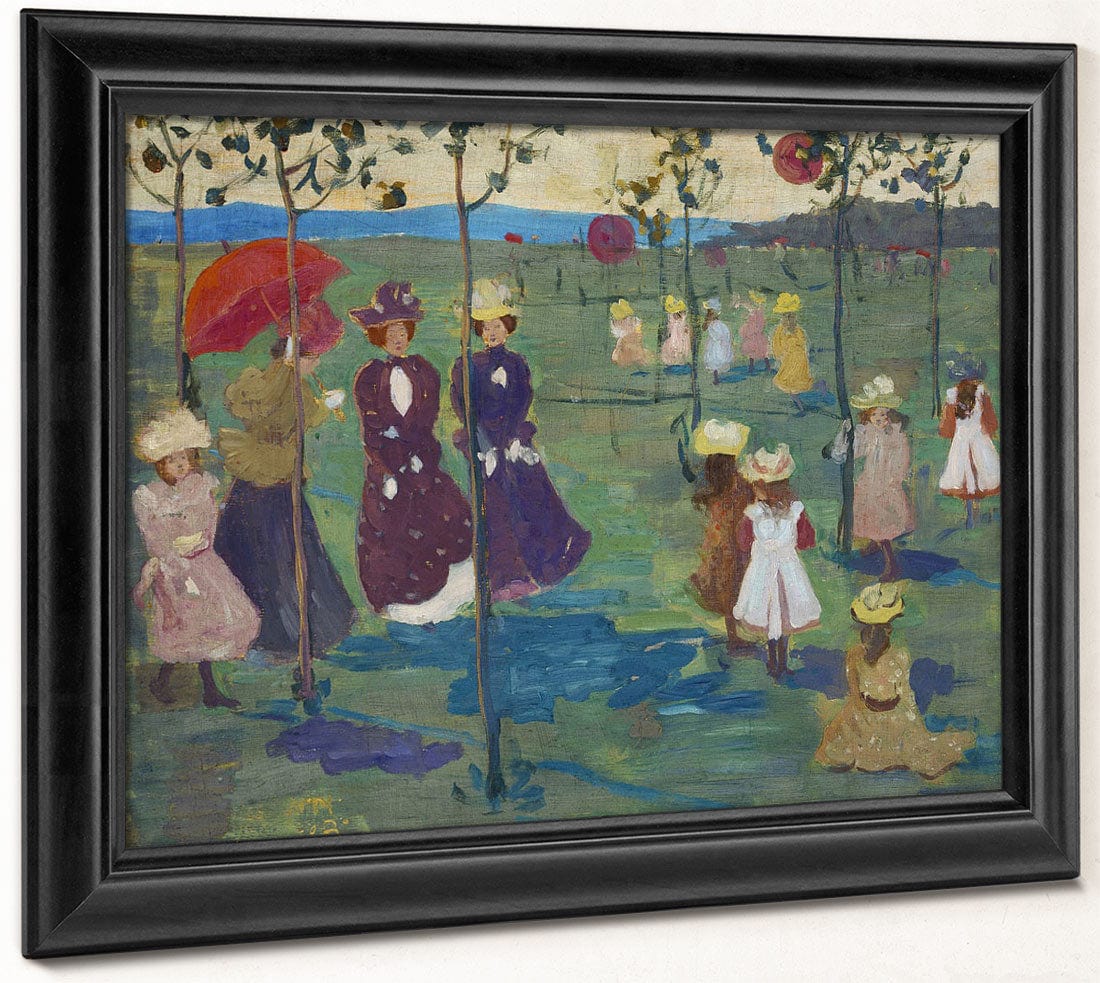 Franklin Park, Boston 1 By Maurice Brazil Prendergast Phoenix 4x3
