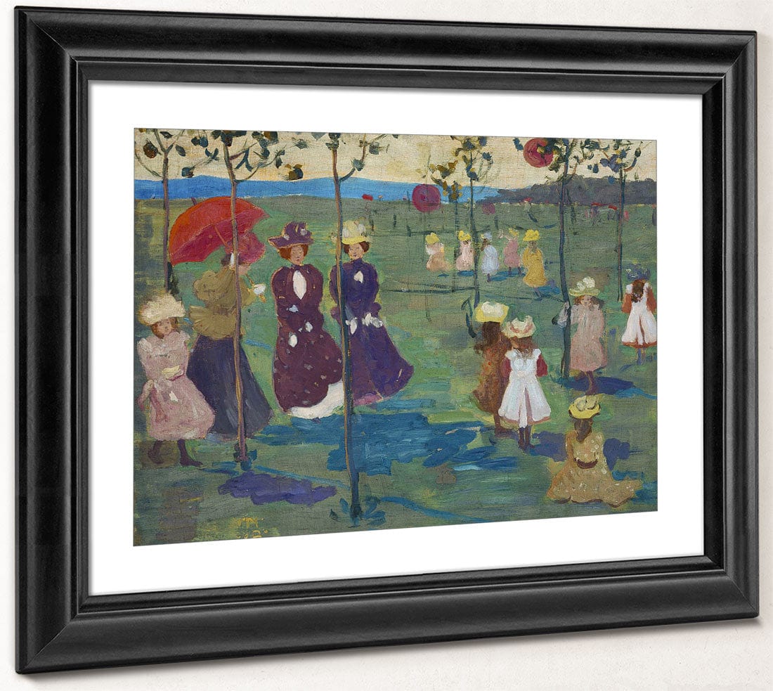 Franklin Park, Boston 1 By Maurice Brazil Prendergast Phoenix 4x3