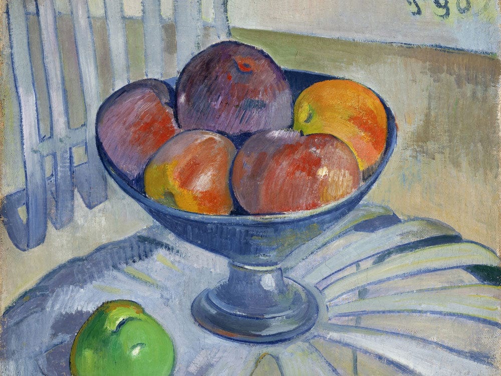 Fruit Dish On A Garden Chair By Paul Gauguin Phoenix 4x3