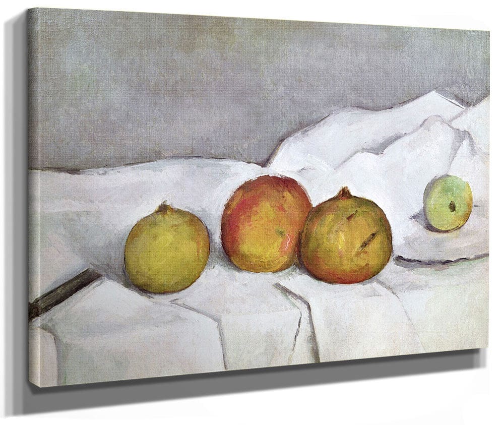 Fruit On A Cloth By Paul Cezanne Phoenix 4x3