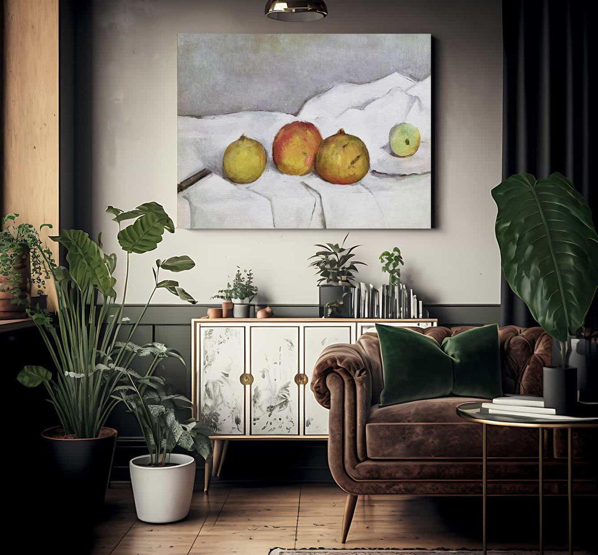 Fruit On A Cloth By Paul Cezanne Phoenix 4x3