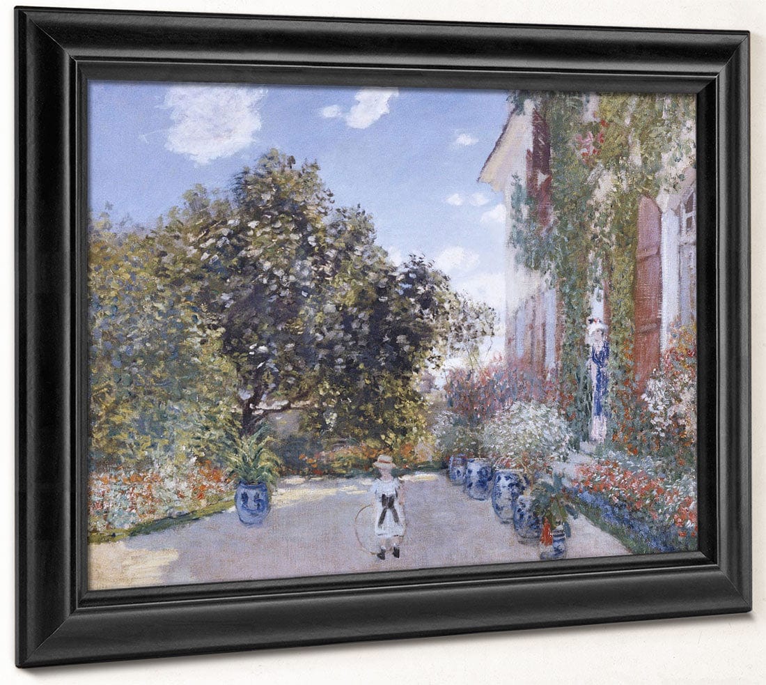 Garden Of The Artist At Argenteuil By Claude Monet Phoenix 4x3
