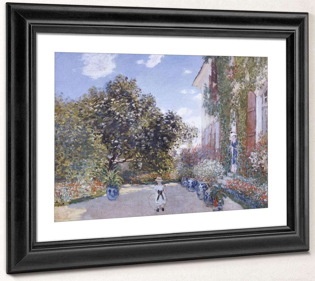 Garden Of The Artist At Argenteuil By Claude Monet Phoenix 4x3