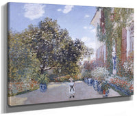 Garden Of The Artist At Argenteuil By Claude Monet Phoenix 4x3