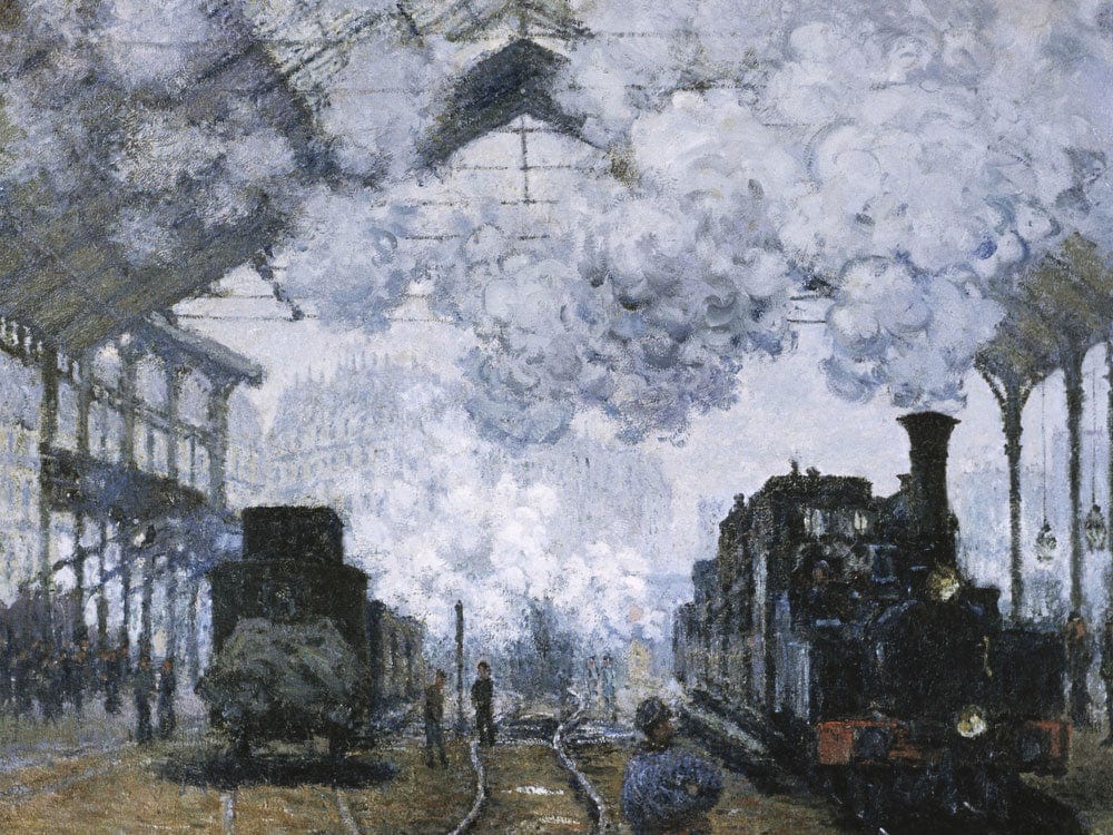 Gare Saint Lazare By Claude Monet Phoenix 4x3
