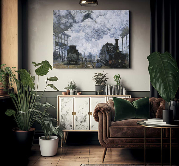 Gare Saint Lazare By Claude Monet Phoenix 4x3