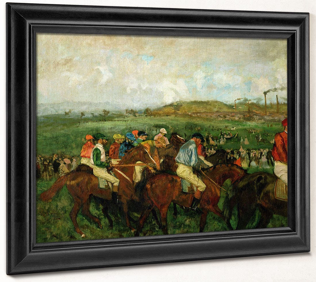 Gentlemen Race. Before The Departure By Edgar Degas Phoenix 4x3