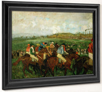 Gentlemen Race. Before The Departure By Edgar Degas Phoenix 4x3