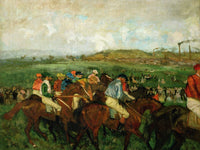 Gentlemen Race. Before The Departure By Edgar Degas Phoenix 4x3