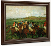 Gentlemen Race. Before The Departure By Edgar Degas Phoenix 4x3