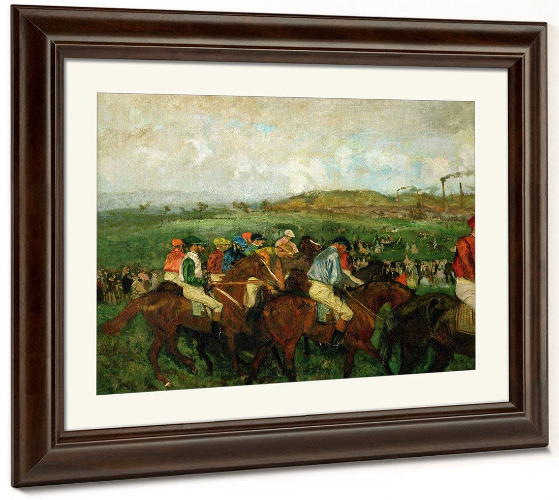Gentlemen Race. Before The Departure By Edgar Degas Phoenix 4x3