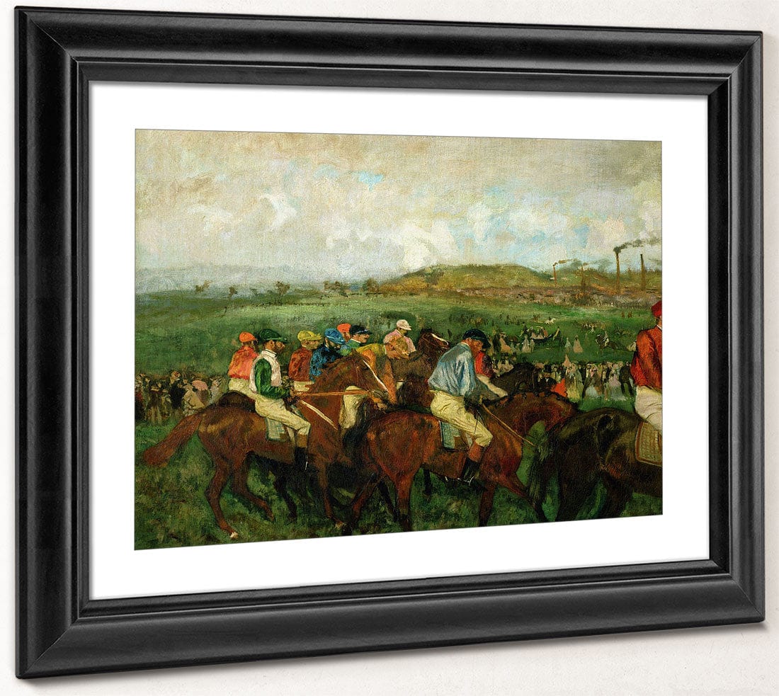 Gentlemen Race. Before The Departure By Edgar Degas Phoenix 4x3