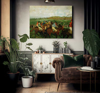 Gentlemen Race. Before The Departure By Edgar Degas Phoenix 4x3