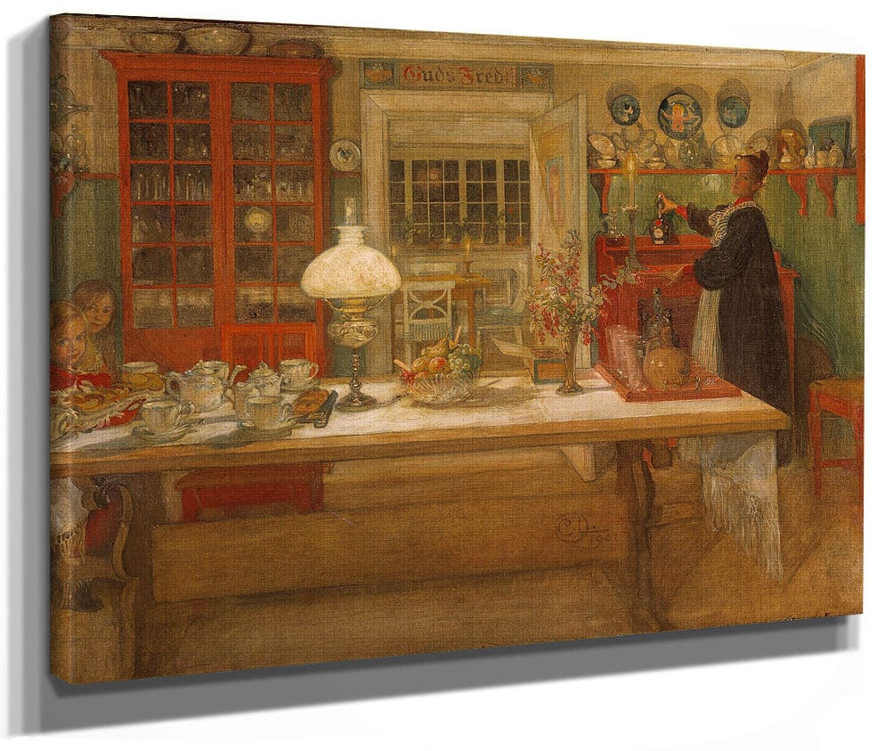 Getting Ready For A Game By Carl Larsson Phoenix 4x3