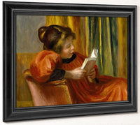 Girl Reading, C. 1890 By Pierre Auguste Renoir Phoenix 4x3