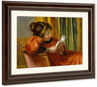 Girl Reading, C. 1890 By Pierre Auguste Renoir Phoenix 4x3
