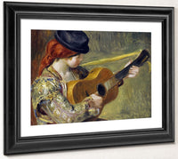 Girl With A Guitar By Pierre Auguste Renoir Phoenix 4x3