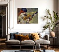 Girl With A Guitar By Pierre Auguste Renoir Phoenix 4x3