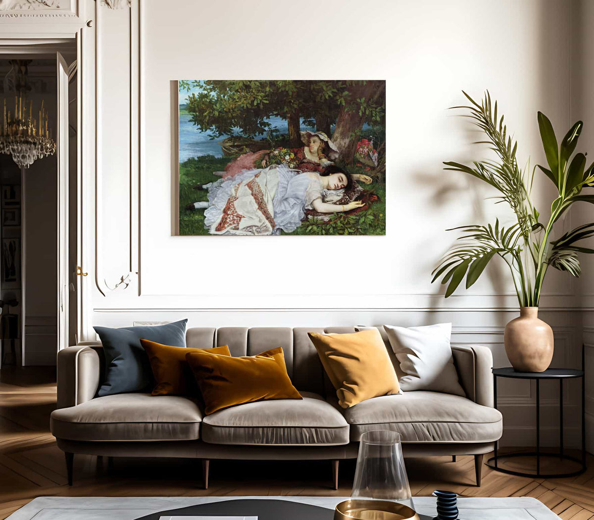 Girls On The Banks Of The Seine By Jean Desire Gustave Courbet Phoenix 4x3