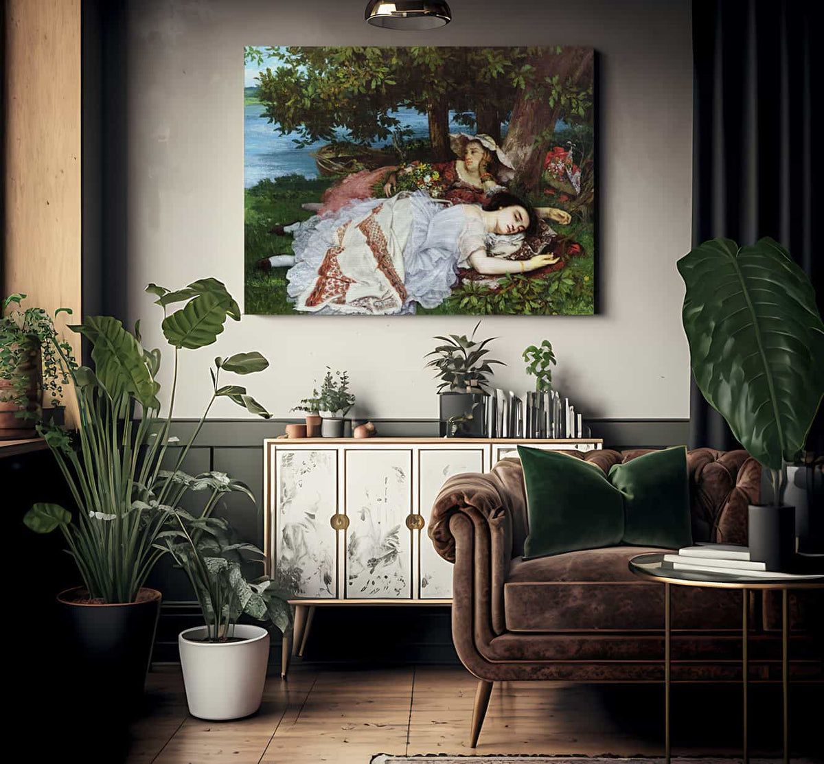 Girls On The Banks Of The Seine By Jean Desire Gustave Courbet Phoenix 4x3