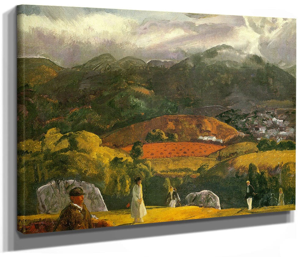 Golf Course California 1917 By George Bellows Phoenix 4x3