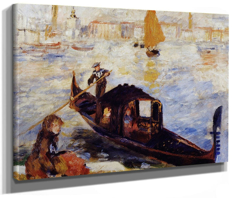 Gondola On The Grand Canal In Venice By Pierre Auguste Renoir Phoenix 4x3