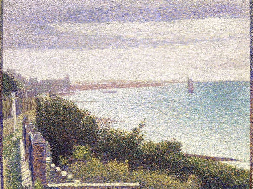 Grandcamp, Un Soir (Grandcamp, Evening) By Georges Pierre Seurat Phoenix 4x3