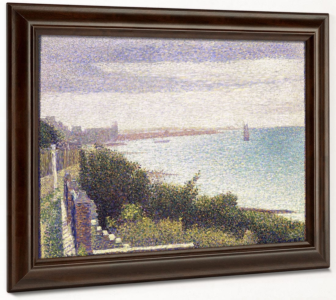 Grandcamp, Un Soir (Grandcamp, Evening) By Georges Pierre Seurat Phoenix 4x3