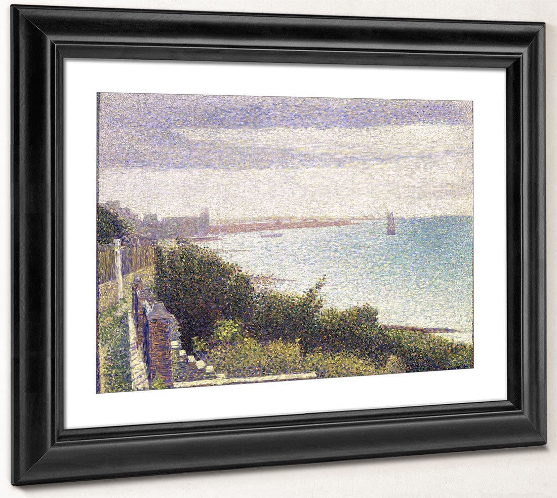 Grandcamp, Un Soir (Grandcamp, Evening) By Georges Pierre Seurat Phoenix 4x3