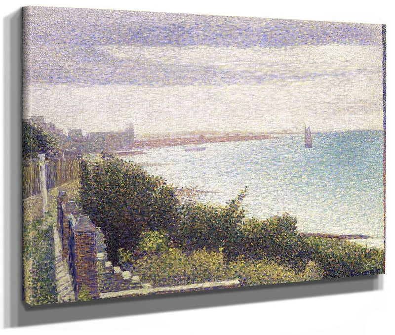 Grandcamp, Un Soir (Grandcamp, Evening) By Georges Pierre Seurat Phoenix 4x3