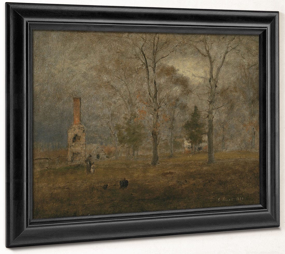 Gray Day, Goochland By Georges Barbier Phoenix 4x3