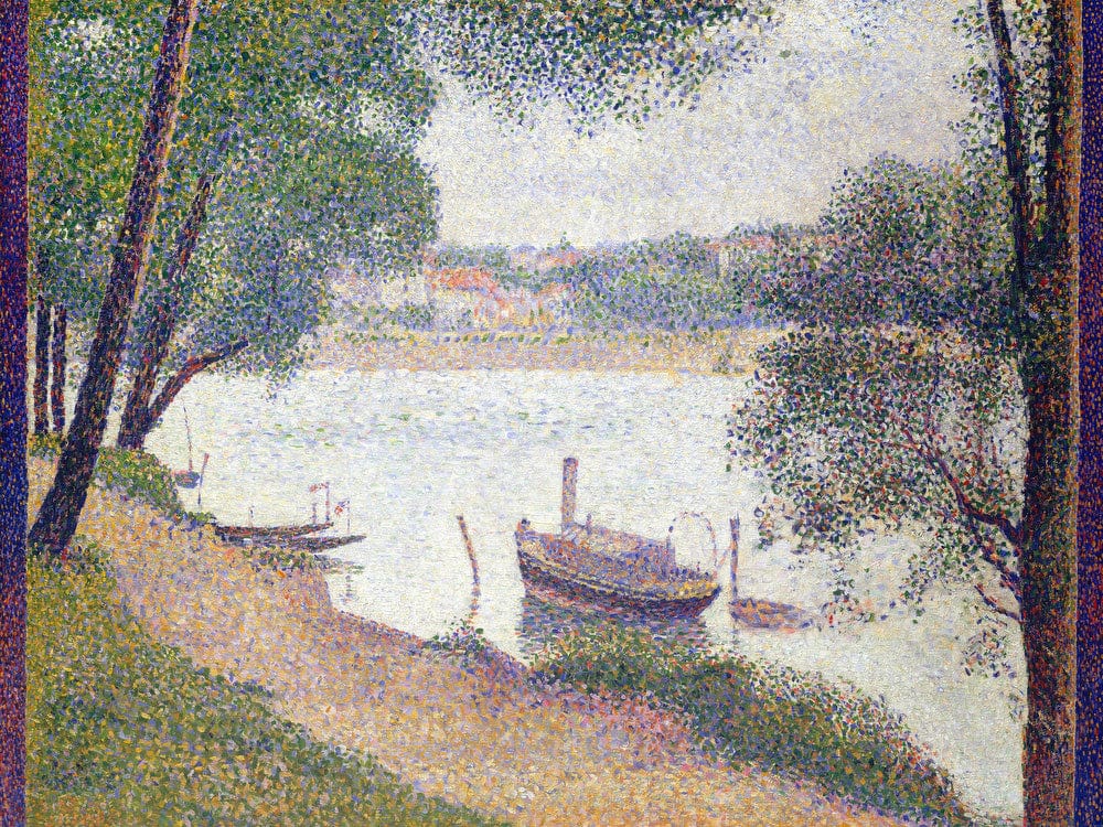 Gray Weather, Grand Jatte By Georges Pierre Seurat Phoenix 4x3