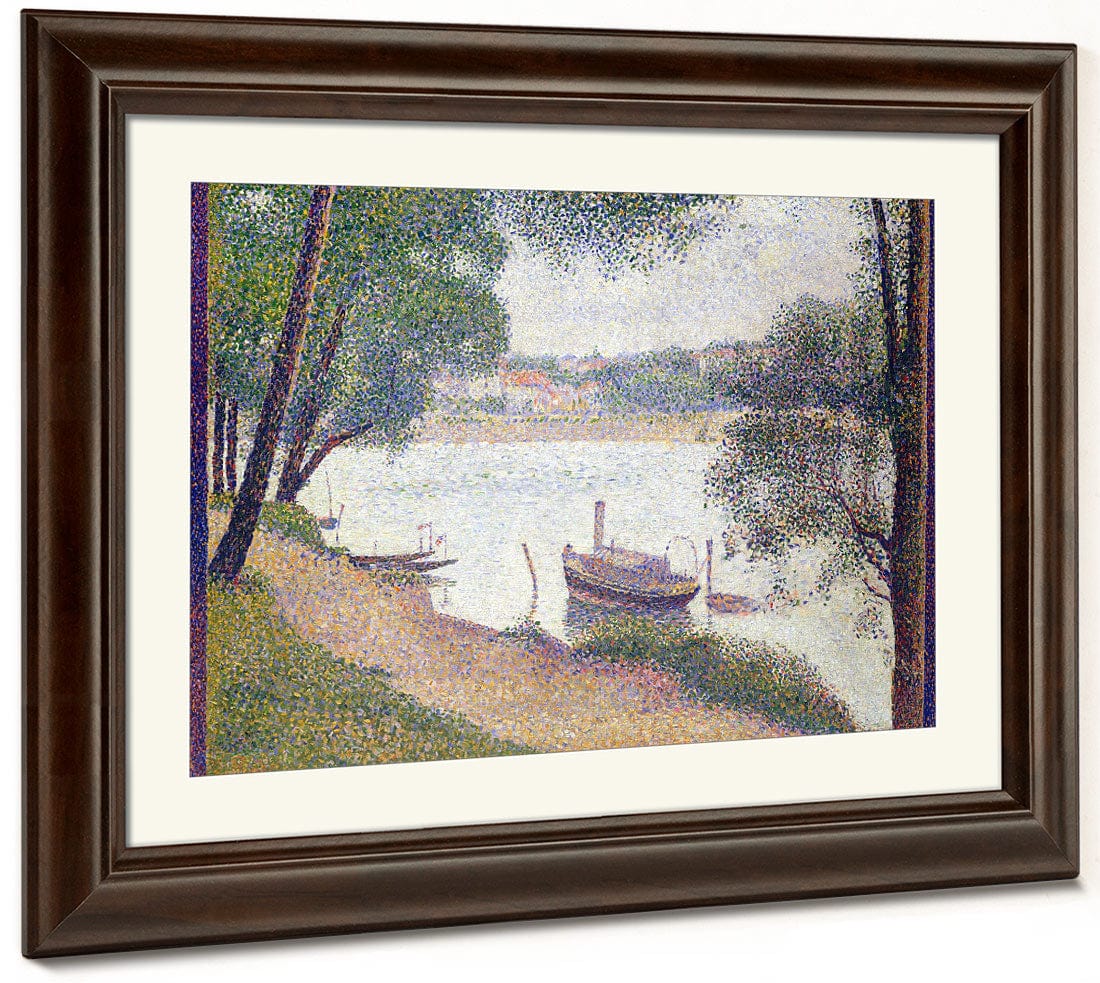 Gray Weather, Grand Jatte By Georges Pierre Seurat Phoenix 4x3
