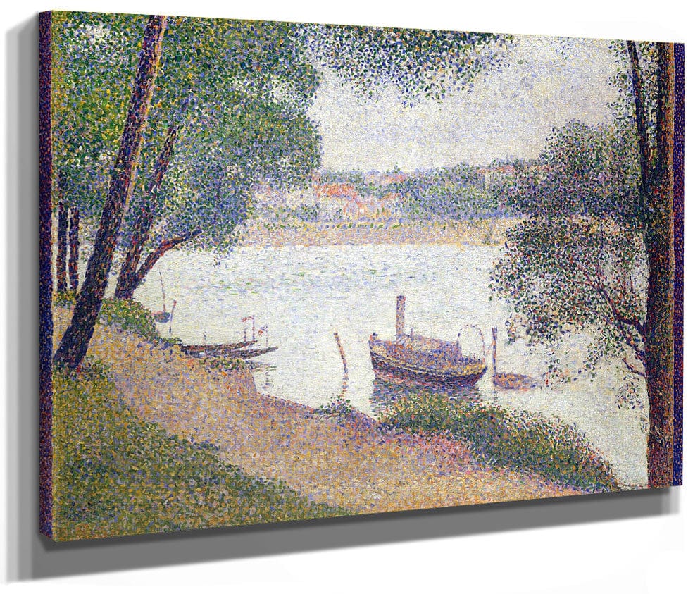 Gray Weather, Grand Jatte By Georges Pierre Seurat Phoenix 4x3