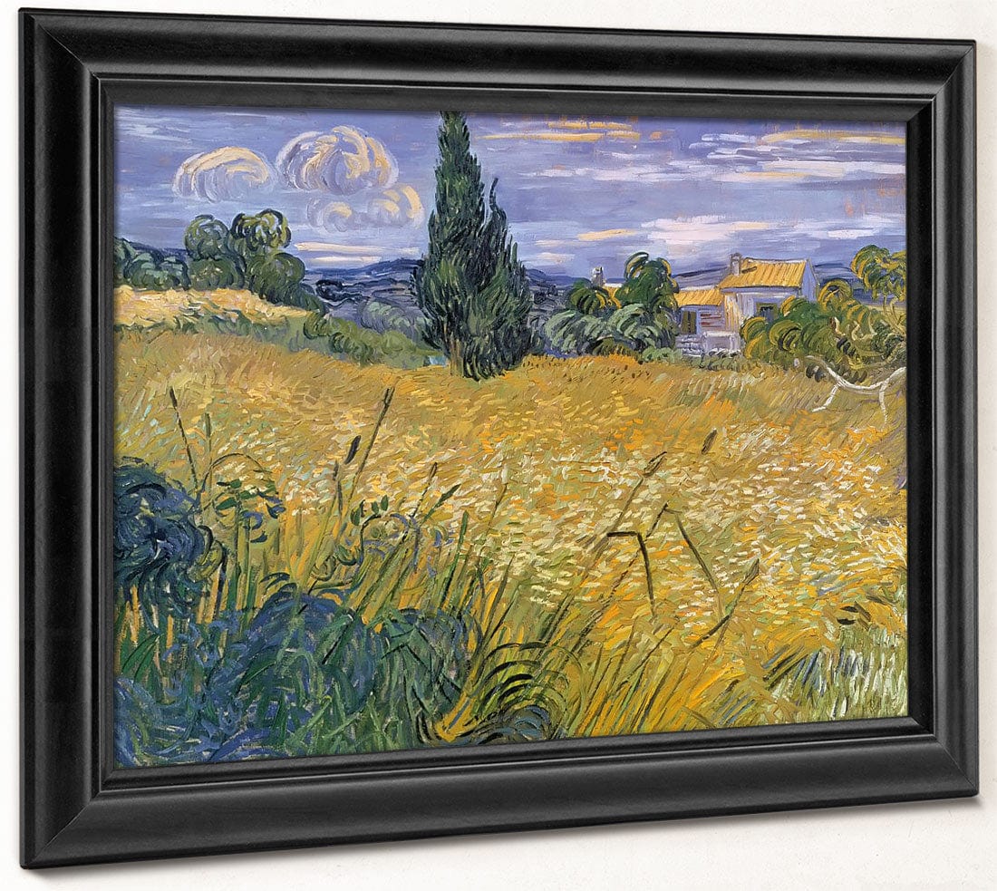 Green Wheat Field With Cypress By Vincent Van Gogh Phoenix 4x3
