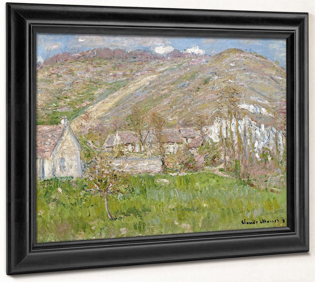 Hamlet On The Cliffs Near Giverny By Claude Monet Phoenix 4x3