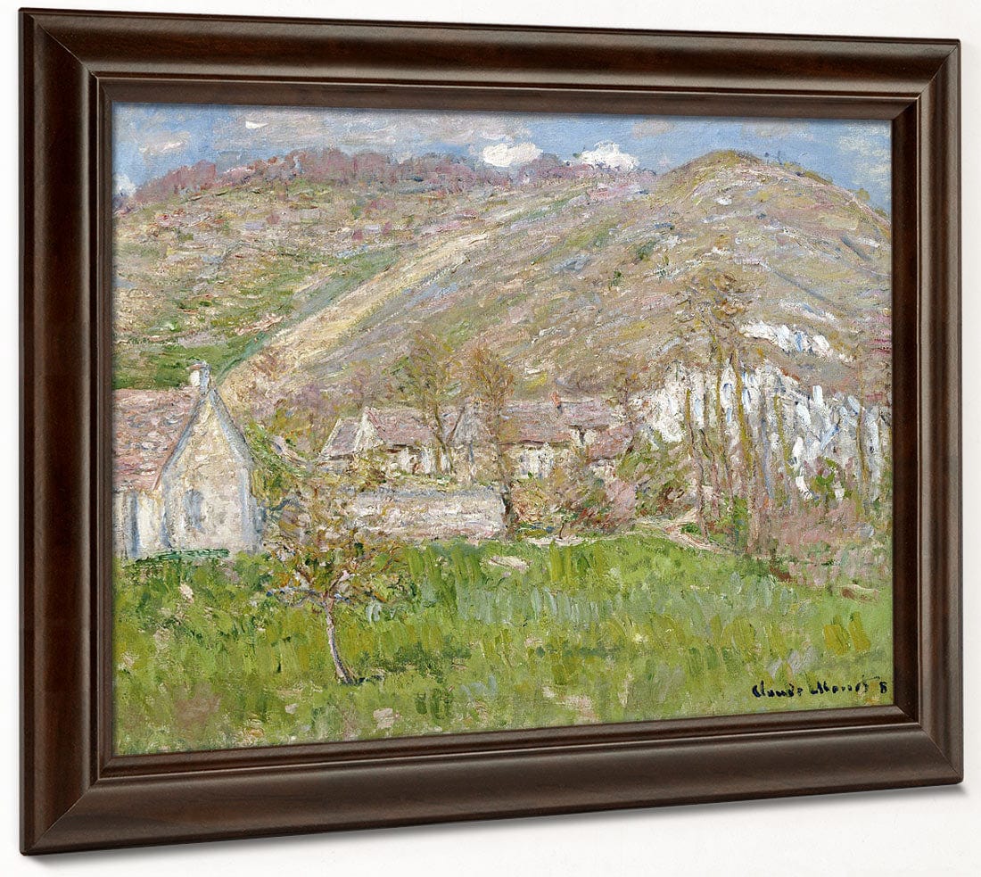 Hamlet On The Cliffs Near Giverny By Claude Monet Phoenix 4x3