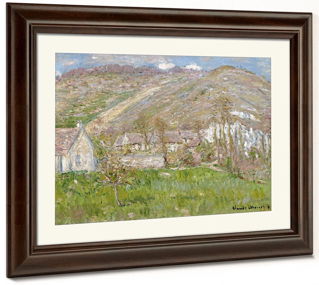 Hamlet On The Cliffs Near Giverny By Claude Monet Phoenix 4x3