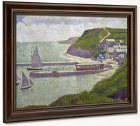 Harbour At Port En Bessin At High Tide By Georges Pierre Seurat Phoenix 4x3